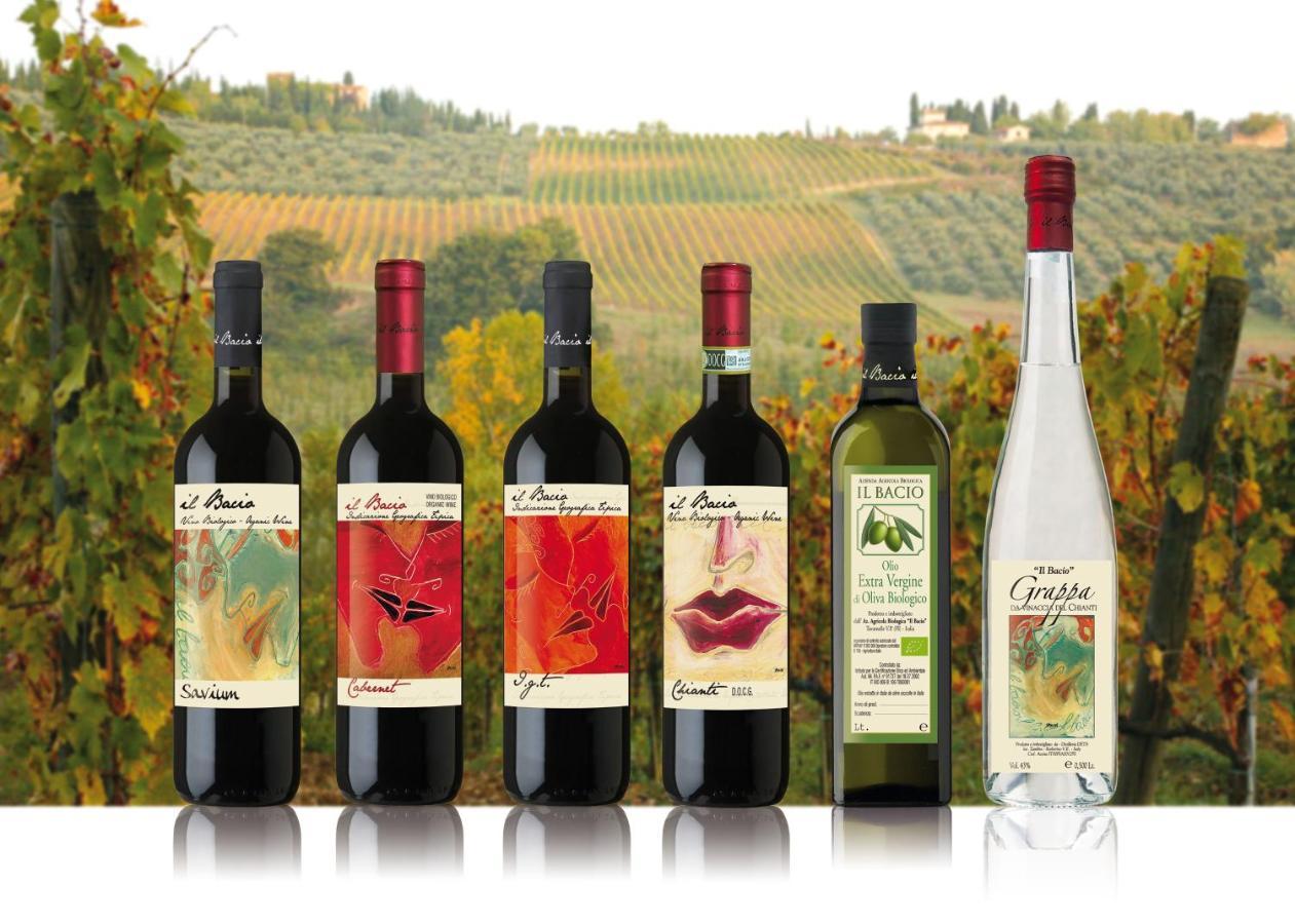 Agriturismo & Winery Il Bacio Tavarnelle Val di Pesa Buitenkant foto