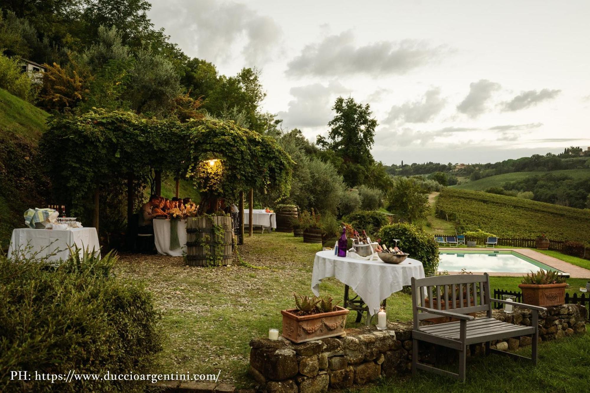Agriturismo & Winery Il Bacio Tavarnelle Val di Pesa Buitenkant foto