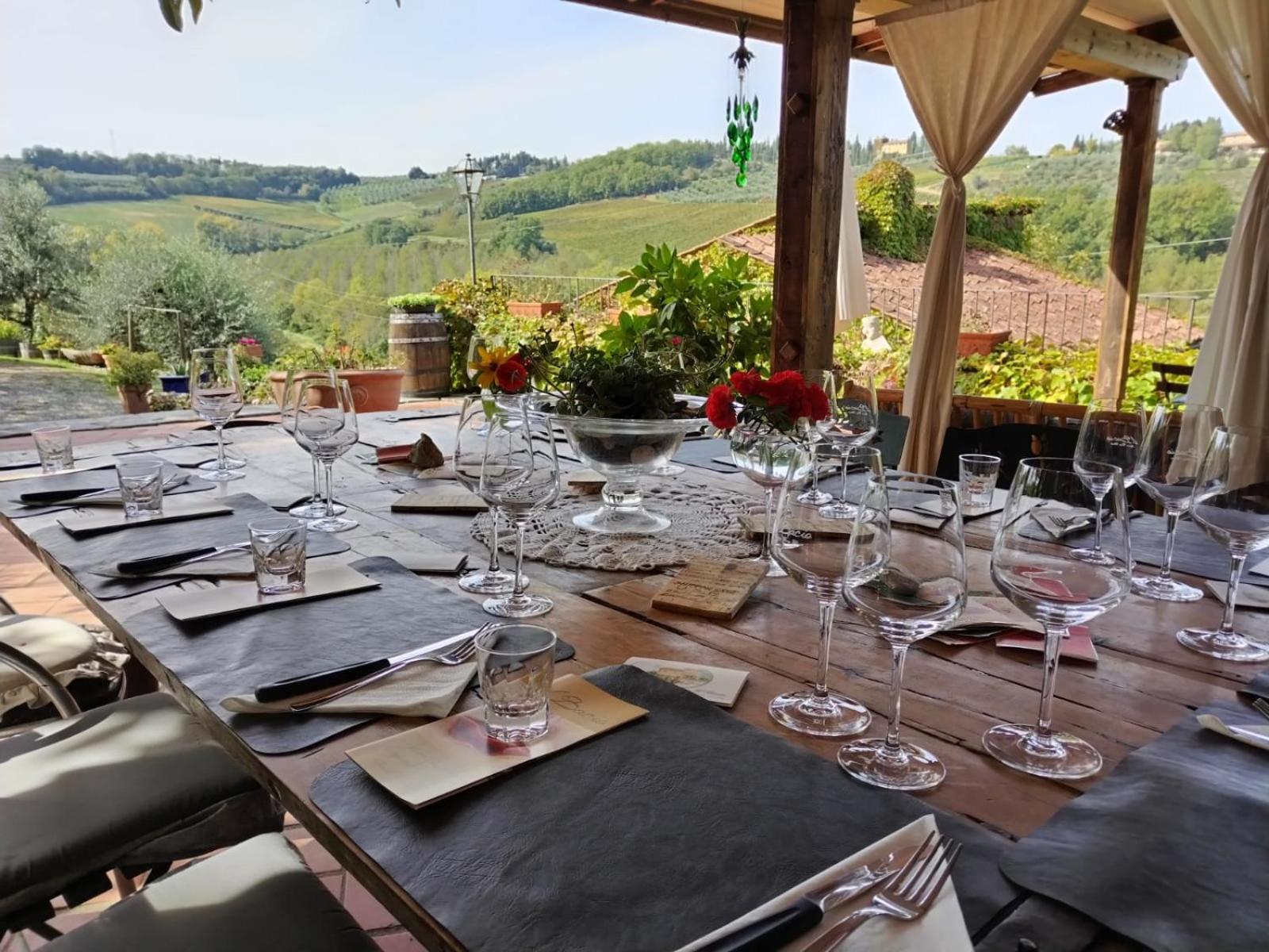 Agriturismo & Winery Il Bacio Tavarnelle Val di Pesa Buitenkant foto