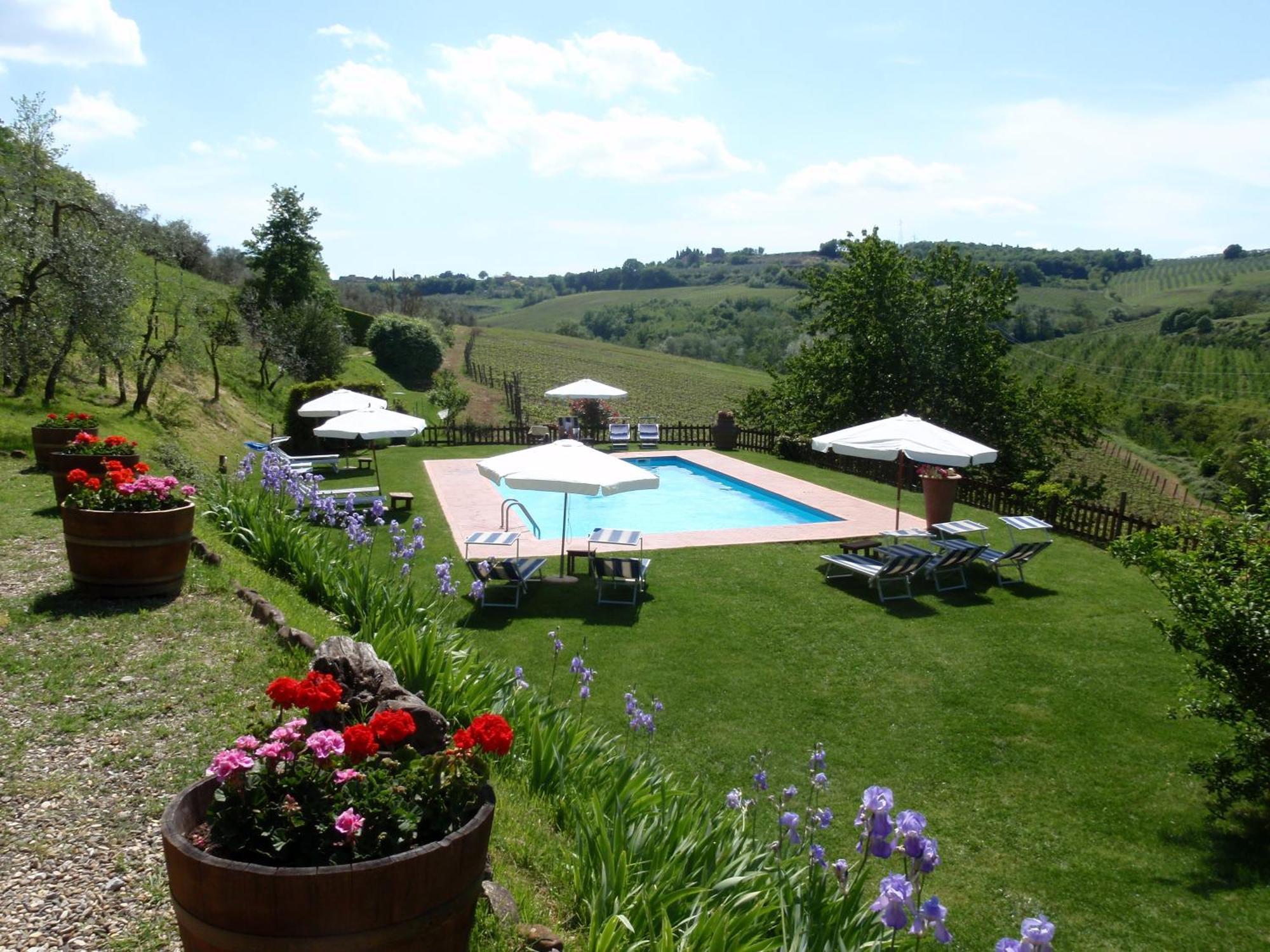 Agriturismo & Winery Il Bacio Tavarnelle Val di Pesa Buitenkant foto